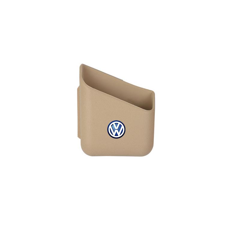 T301/2pcs Plastic Car Organizer Auto Truck Pillar Storage Box Valve Cap for Volkswagen Rline Jetta Golf 6 7 Beetle GTD R32 MK4 Bora