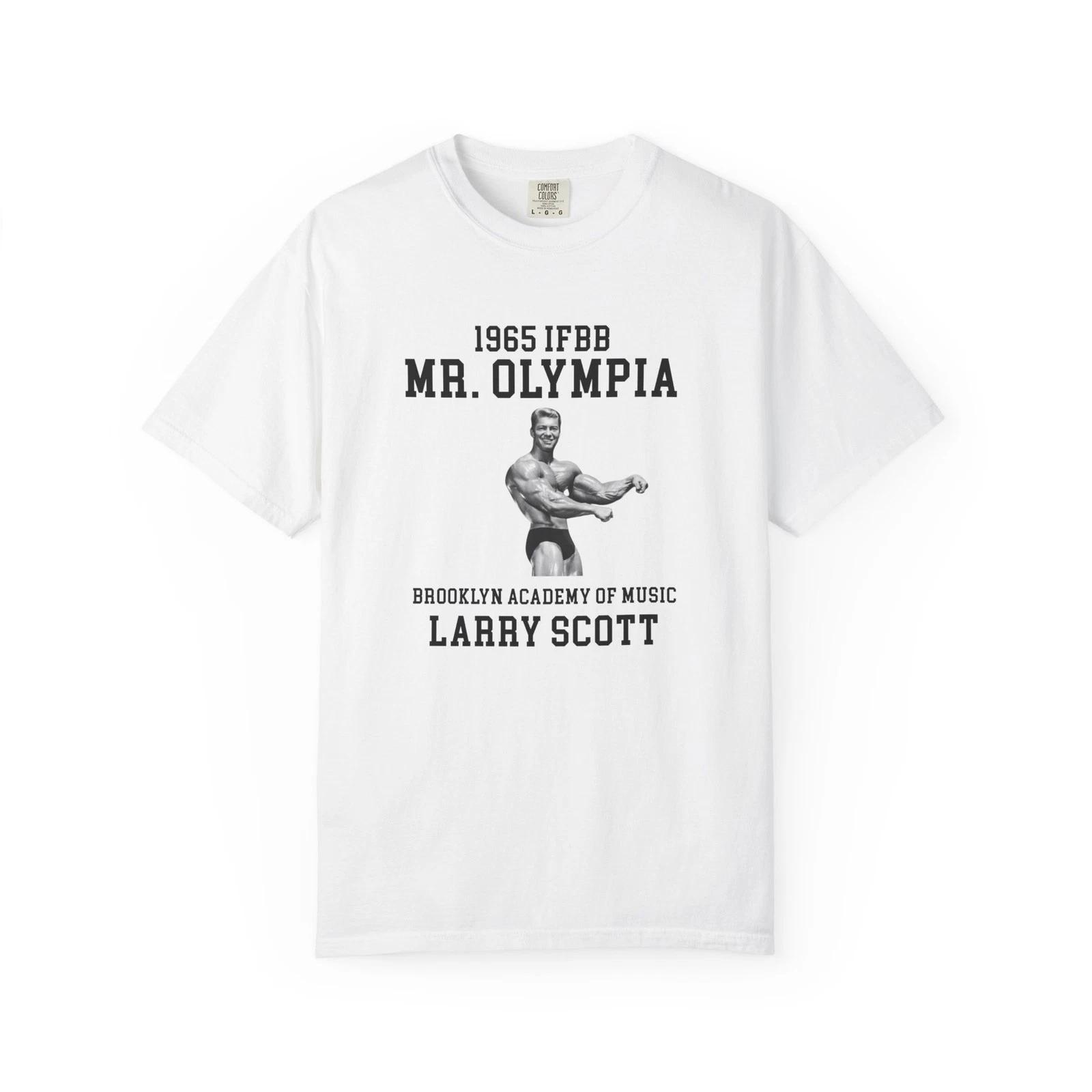 Mr. Olympia 1965 T shirt, Bodybuilding Tee Shirt, Arnold Classic, Larry Scott S