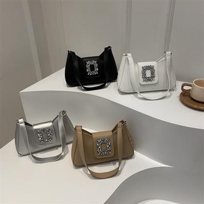 Bolsa de Ombro Pequena com Textura Fresca Bolsa da Moda Nova Bolsa de Axila da Moda Linda Bolsa Transversal Casual Personalizada