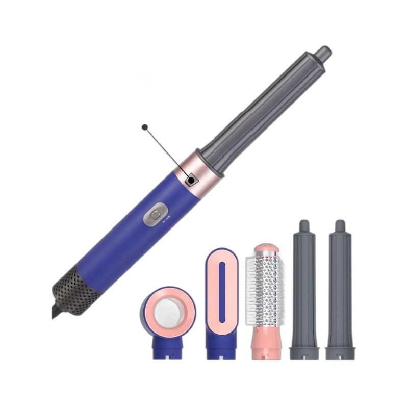

US/UK/EU 5 in 1 Straight Hair Curling Hair Styling Tool Automatic Curling Hair Dryer with Curlers Styling Carrying negative ions EU