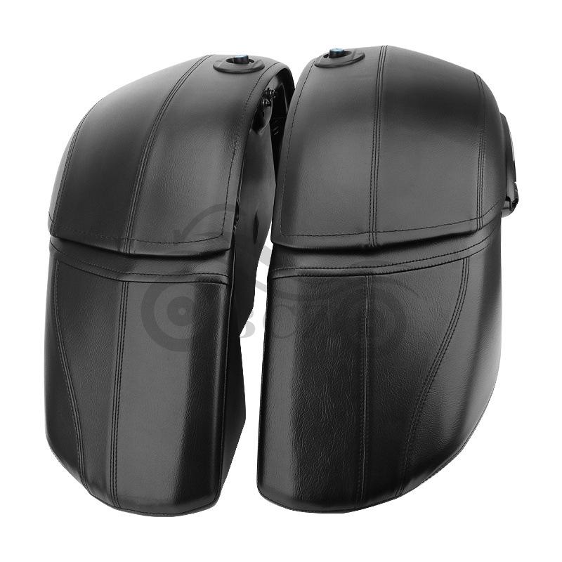 Compatible Universal Motorcycle Side Cases for Yamaha, Harley, Victory, BMW, Kawasaki, Suzuki, Benelli
