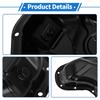 X Autohaux 1 Pc No.1210231101 Engine Oil Pan for Toyota Highlander 2017-2019 Steel Black