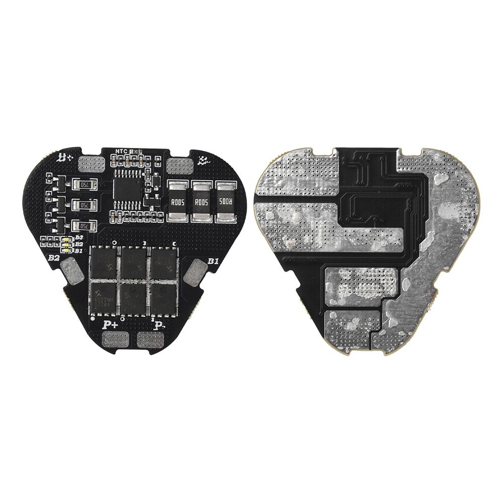 

3S 60A Lithium Battery Protection Board with Balancing High Current 12.6V Output for 3-Cell Li-ion Batteries Safety Protection 1pcs хакі