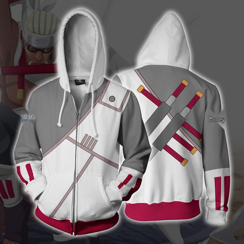 Naruto 3D-Druck Hoodie für Paare - Frühling/Herbst Stil Sportbekleidung