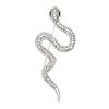 Exquisite Snake Rhinestone Brooch: Japanese-Korean Fashion Alloy Animal Pin for Coats & Outerwear