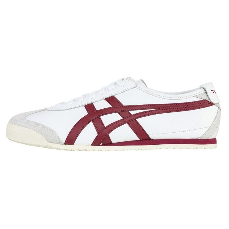 

Кроссовки Onitsuka Tiger Mexico 66 Белый Бургунди(D4J2L-0125) 39.5