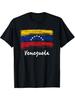 Venezuela Flag 7 Stars Flannel Shirt Viva Venezuela T-Shirt Same Style for Men and Women 2025 Summer Short-sleeved Print