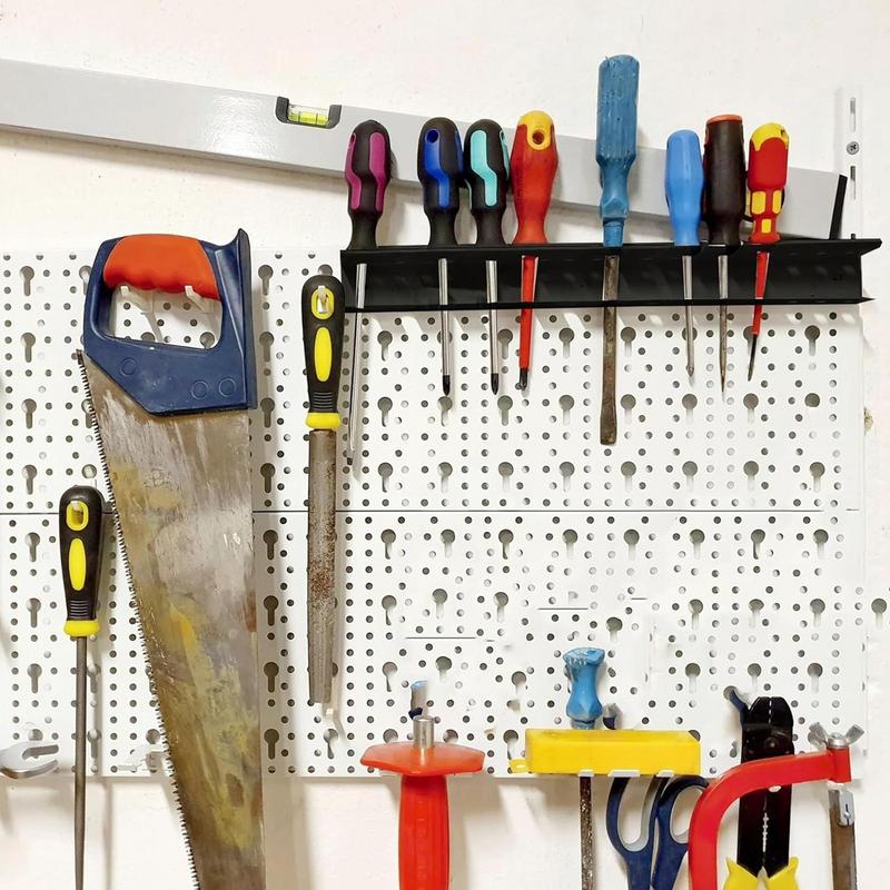 Schraubendreherhalter Wandmontage Schwerlast Schraubendreher Organizer Metall Schraubendreher Organizer Rack Wandmontierte Werkzeugorganisatoren