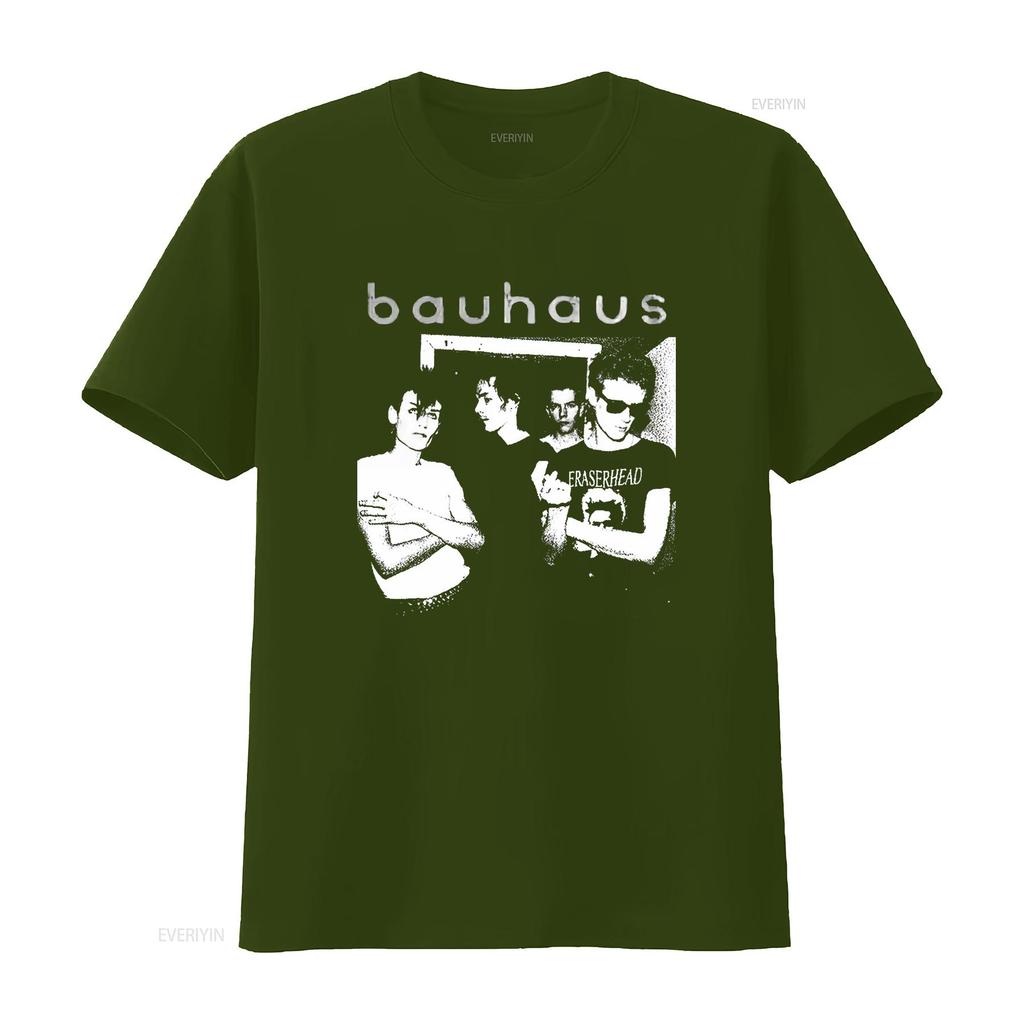Bauhaus Band T Shirt Black All Sizes S To 5xl Jn357 Vintage Designer Clothes Graphic Unisex Breathable Casual Soft