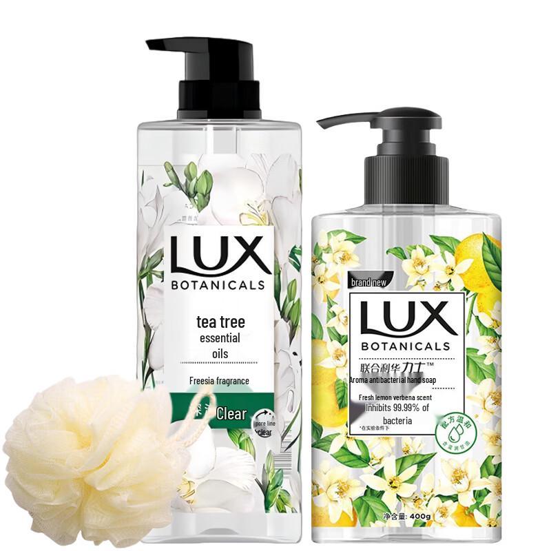 

LUX Freesia & Tea Tree Essential Oil Shower Gel