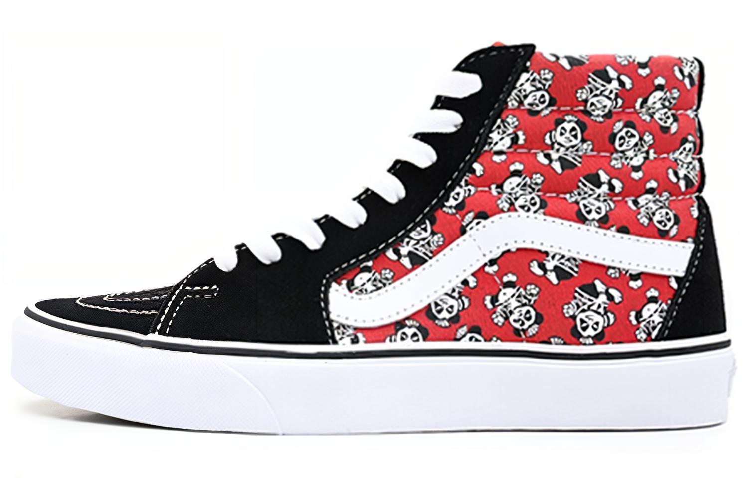 Vans SK8 HI Черный/Красный VN0A4U3C5I2 35