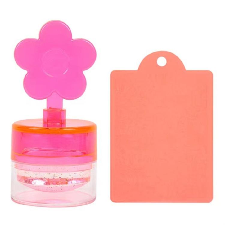 French Transparent Jelly Nail Art Stamper Polish Print Silicone Stamping Tools