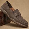 Genuine Leather Men Casual Shoes Social Suede Driving Shoes Luxury Brand Soft Men Loafers Moccasins Slip On Leisure Walking Shoe