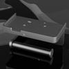 Aluminum Alloy Paper Holder Wall-Mounted Toilet Roll Paper Holder No Drilling Bathroom Kitchen Paper Holder