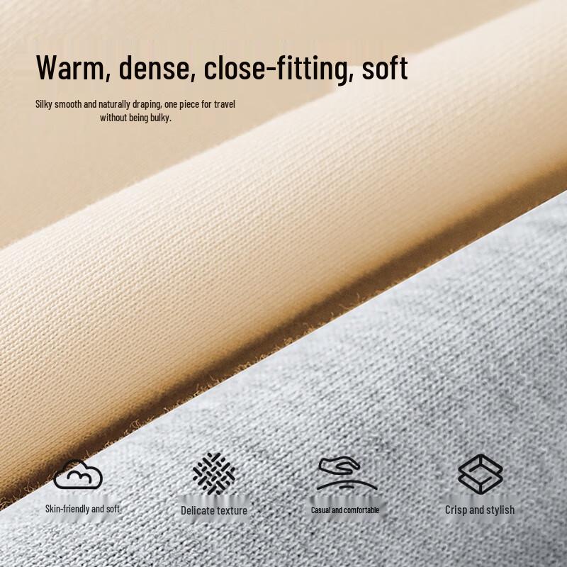 MINISO Men's Trendy Half-Zip Hooded Sweatshirt