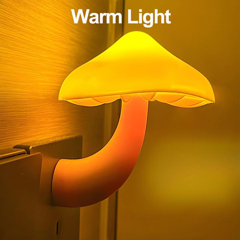 Veilleuses LED à prise UE/US, interrupteur à bouton-poussoir, lampe de chevet pour chambre de bébé, couloir, décoration d'intérieur, prise murale