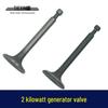 168 Gasoline Generator Parts: 2KW Intake & Exhaust Valves (Model 02679)
