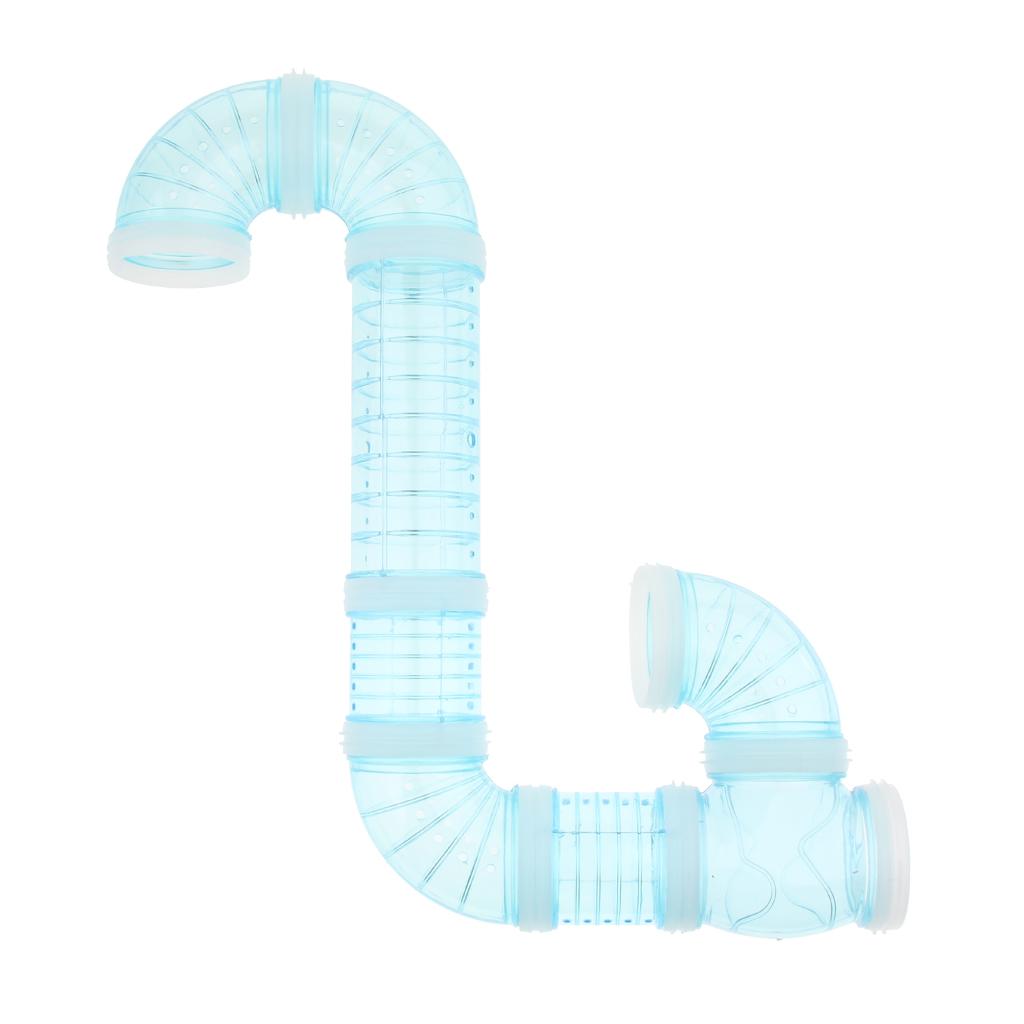 DIY Externally Connected Tunnel Tube Hamster Amusement Tube Toy for Small Pets
