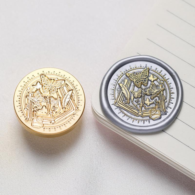 Eule Messenger Briefumschlag Versiegelung dekorativen Druck Wachs Siegel Stempel klassische Siegelstempel Hochzeitskarten Dekor
