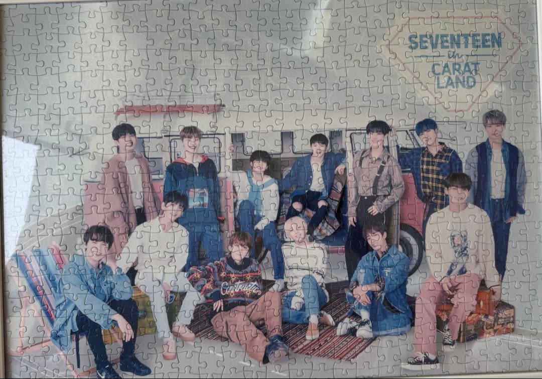 

[USED] SEVENTEEN 500-piece jigsaw puzzle