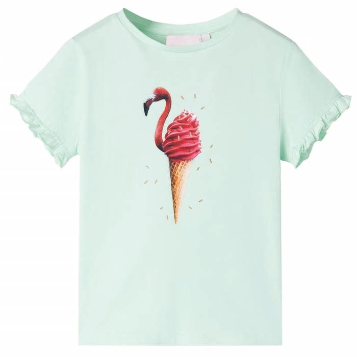 T-shirt enfants menthe clair 92/104/116/128/140