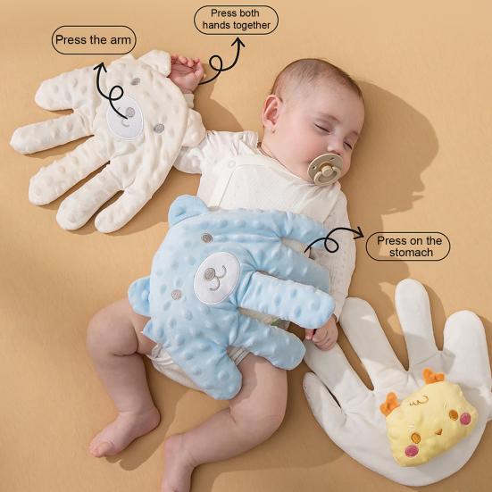 Automatic Patting Sleep Aid Baby Doll Electric Comforting Tool with Gentle Vibration & Warmth Quiet Operation Quiet Operation Sleep Trainer