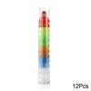 6/12 Stück/Set Bunte Federbälle Badminton Schaumstoffbälle Sportspiele Farbige Plastikbälle Plastik-Badmintonball Farbiger Kunststoff