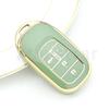 4 5 Buttons Soft Tpu Car Key Case Cover Auto Shell Fob Holder For Honda Civic Accord Hr-V Cr-V Crv   Accessories