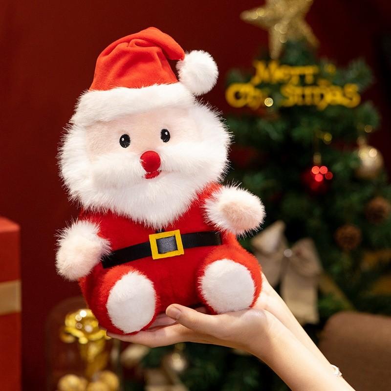 Delightful 25cm Plush Santa Claus Toy Perfect For Christmas Decorations And Gifts