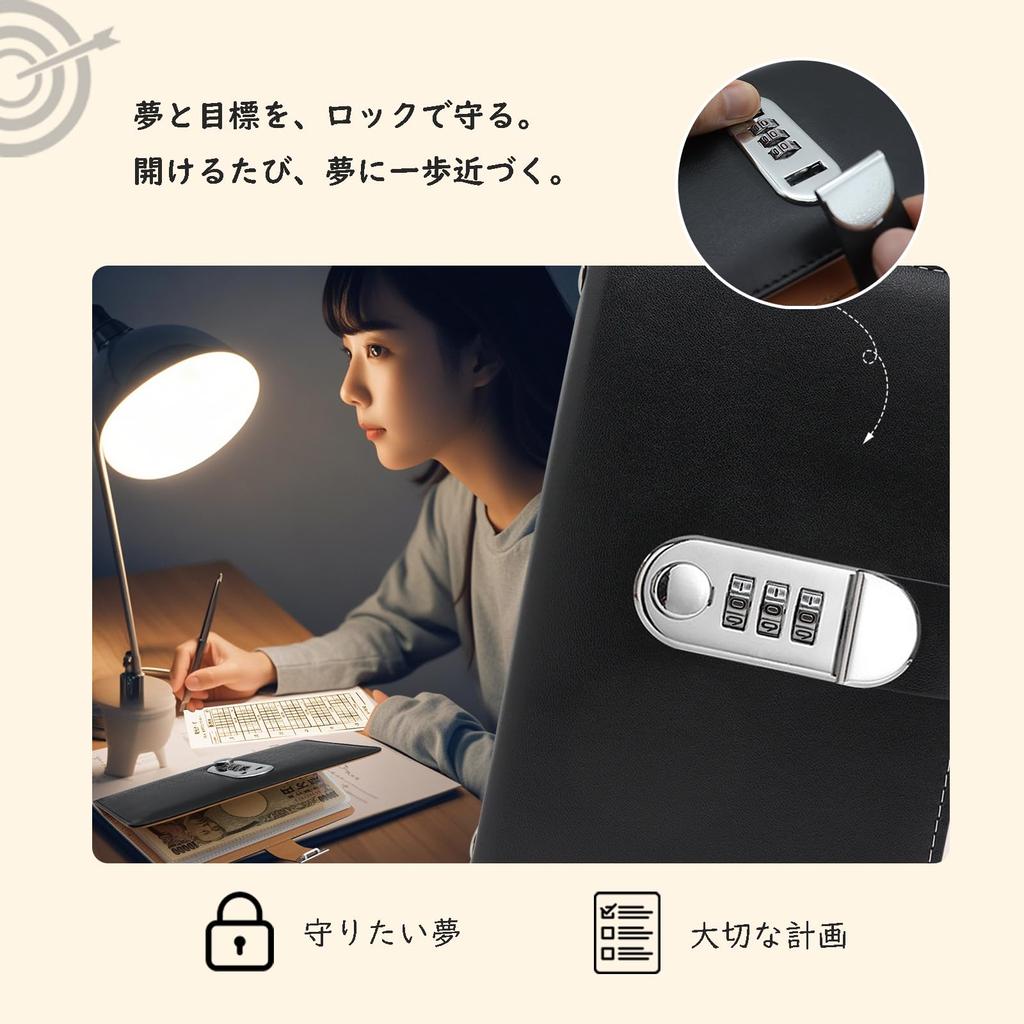 Petyume Piggy Bank with Savings Holds 100 Hidden Savings 1 Million Savings Money Piggy Bank Instruction Manual Included Card, Bills, Lockable, Safe,