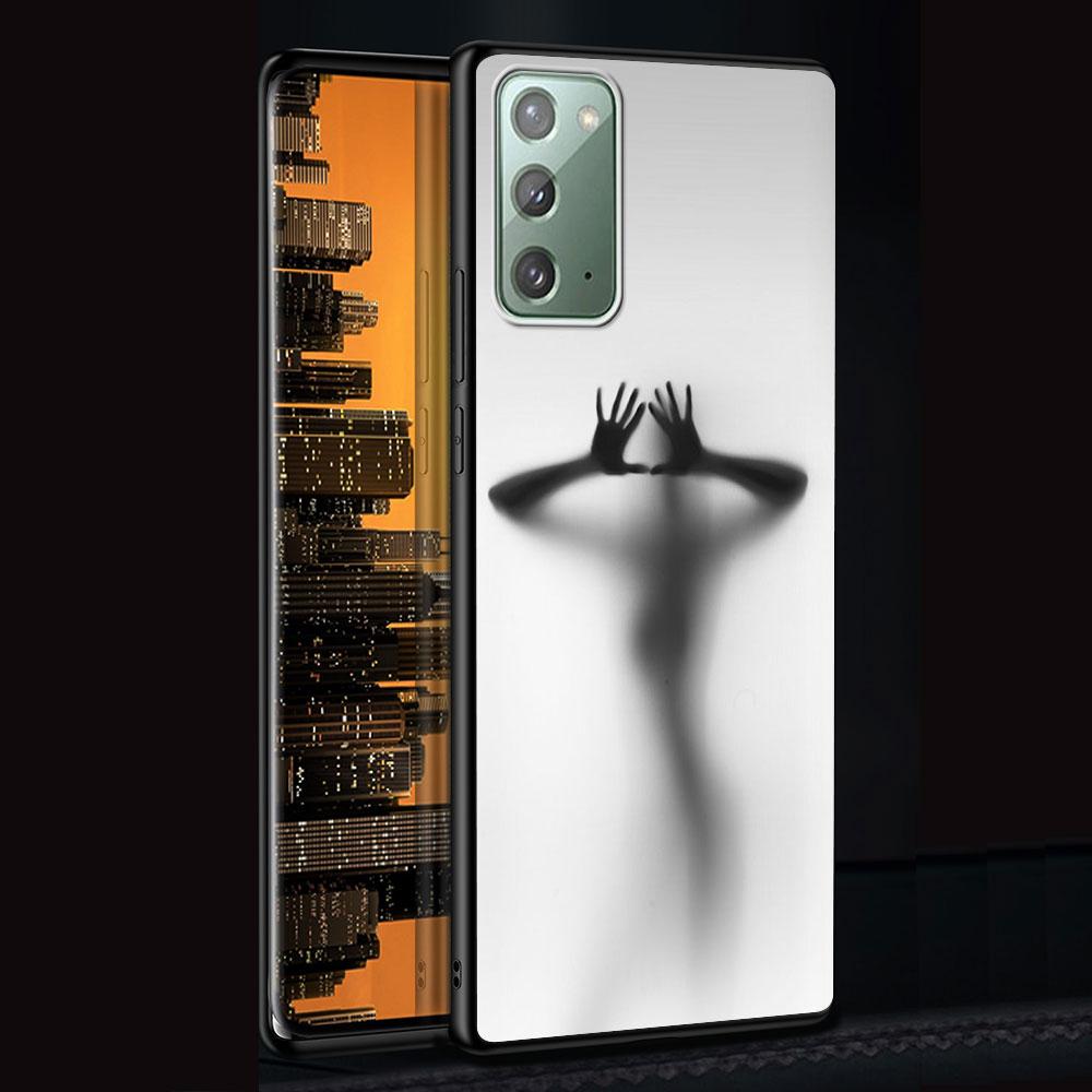 

Чехол с женскими силуэтами для Samsung Galaxy Note 20 Ultra 10 Lite 9 8, черный силиконовый чехол для телефона Note20 Note10 Plus Funda Capa Samsung Note 10