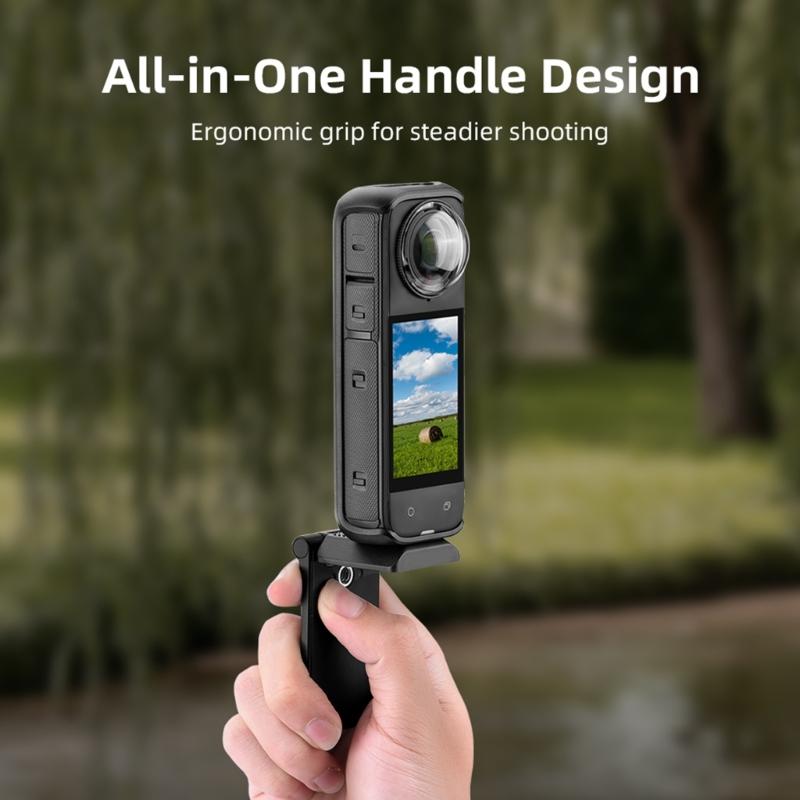 Multi Angle Magnetic Mounting Stand for Pocket 3 Camera Featuring Collapsible Stand Design and Anti Slip