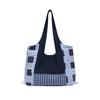 Lsc Fabric Mix Shoulder Bag Navy