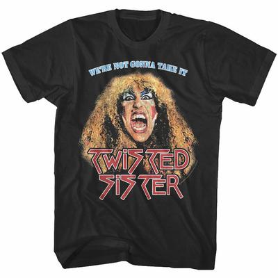 Twisted Sister Δεν θα το δεχτούμε Ανδρικό T-Shirt Dee Snider Stay Hungry