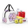 Custom Asamimichaan Anime Cartoons Asamimi Insulated Lunch Bags for Women Resuable Thermal Cooler Bento Box Work School Travel