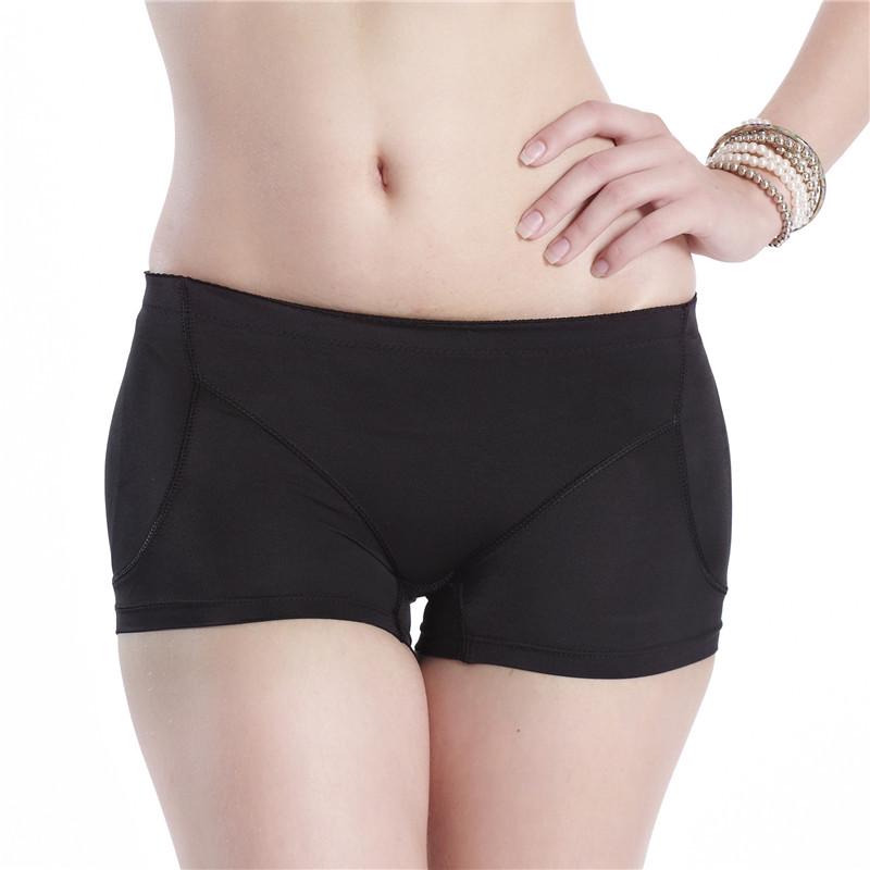 

Yiyun Breathable Low Waist Hip Lifting Panties with Insert M чорний