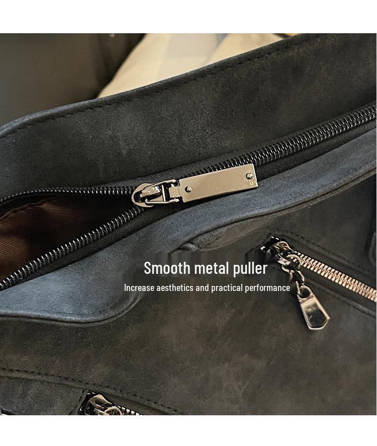 Neue Damen Mattierte Tragetasche & Umhängetasche mit großem Fassungsvermögen