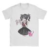 T-shirts Unisexes pour Streamers Besogneux Jeux Vidéo Unisexes Surcharge Amechan Drôle Coton Pur T-shirt Col Rond Manches Courtes T-shirt