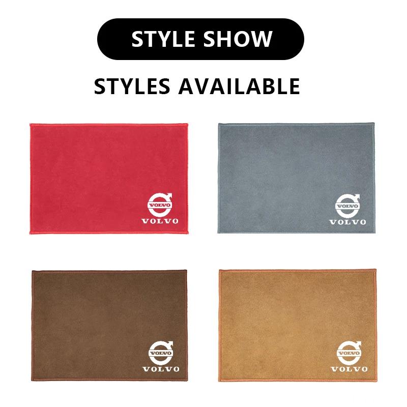 Microvezeldoek Auto Logo Auto Schoonmaak Verzorgingsaccessoires Voor Volvo V90 V60 V40 XC90 S60 C30 XC60 V50 V70 S90 XC40 S80 T6 Olestar