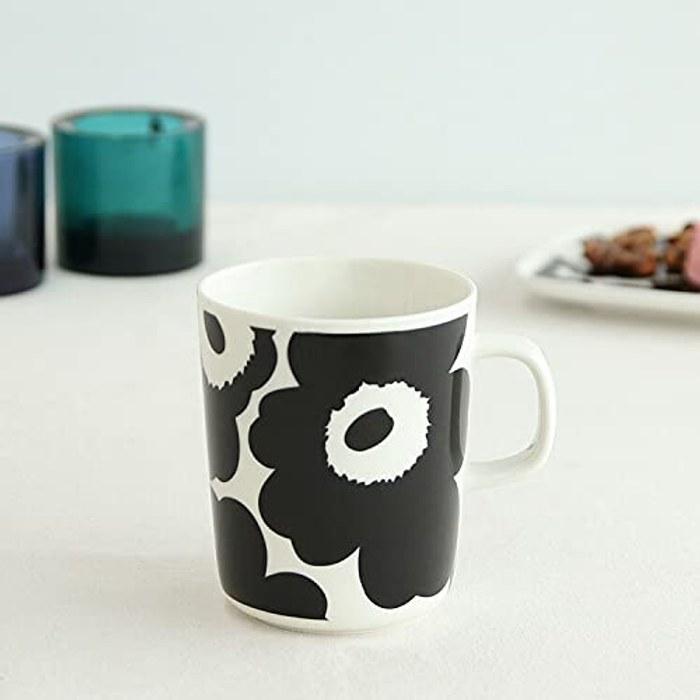 marimekko Mug 250ml UNIKKO Black & White 070741 190