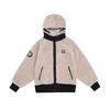Panda Camel Retro Warm Hooded Fleece Jacket