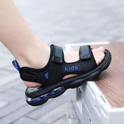 Boys Sandals New Fashion Boys Beach Shoes Soft Sole Non-slip Medium and Older Children's Sports Children's Sandals