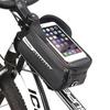 Bicycle Front Beam Bag Front Tube Cycling Bag Bicycle Waterproof Phone Case Holder Touchscreen Waterproof Bag Accessories
