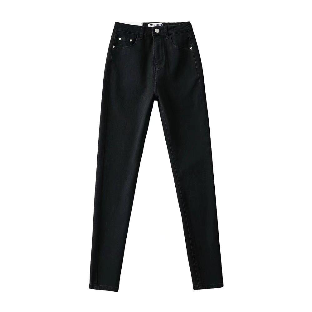 Women's High-Waisted Stretch Skinny Jeans - Slim Fit Hip-Lifting Pencil Pants