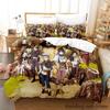 Black Clover Bedding Set Single Twin Full Queen King Size Bed Set Adult Kid Bedroom Duvetcover Sets Anime Parure De Lit Bed