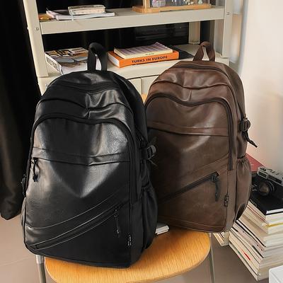 Sac à dos pour homme Sac à dos pour ordinateur de voyage d'affaires grande capacité pour homme Sac d'écolier pour étudiant Sac à la mode