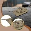 1/72 M1A2 Tank Model Collectibles Ornament Educational Tabletop Decor Wheeled Vehicle Toy for Boys