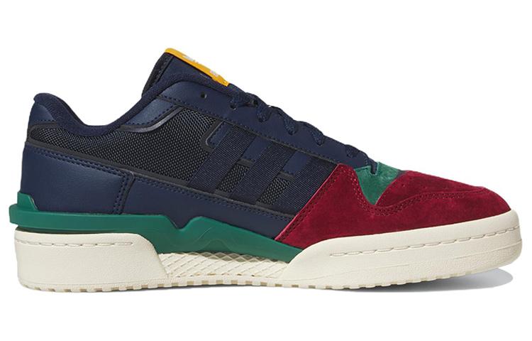 Adidas Forum Exhibit Low 2.0 'Navy Burgundy Green' HQ7116