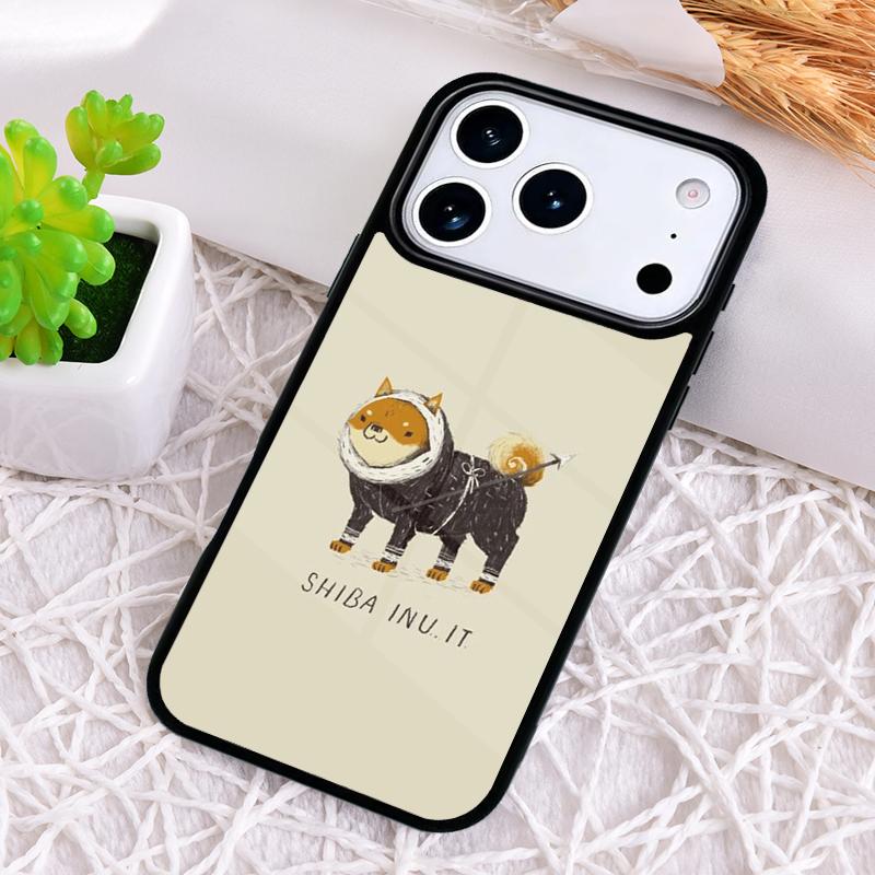 Shiba Shibes Dog Cartoon Shockproof Phone Case for iPhone 17 Air 16e 15 11 12 14 13 Pro Max Cover Coque