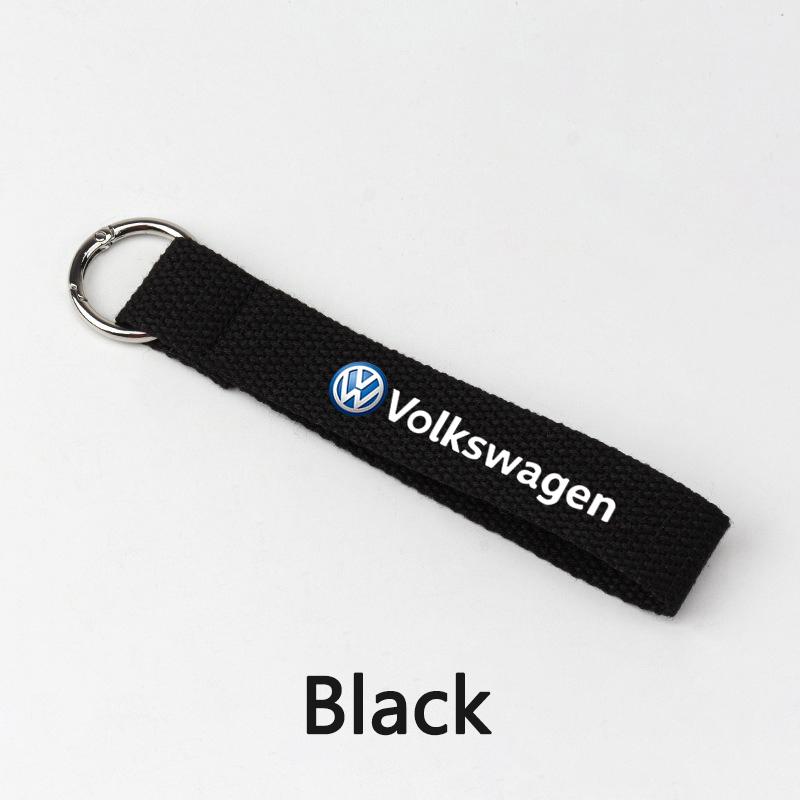 Car Logo Keychian For Volkswagen VW Beetle Golf Passat Jetta Touareg Tiguan Polo Bora Sagitar TACQUA Scirocco Keyring Key Holder QR2